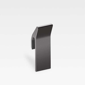 Robe Hook in Nero for Profile Shelf