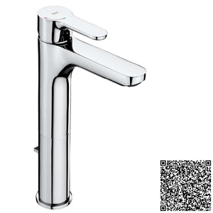 L20 High-neck basin mixer with pop-up waste