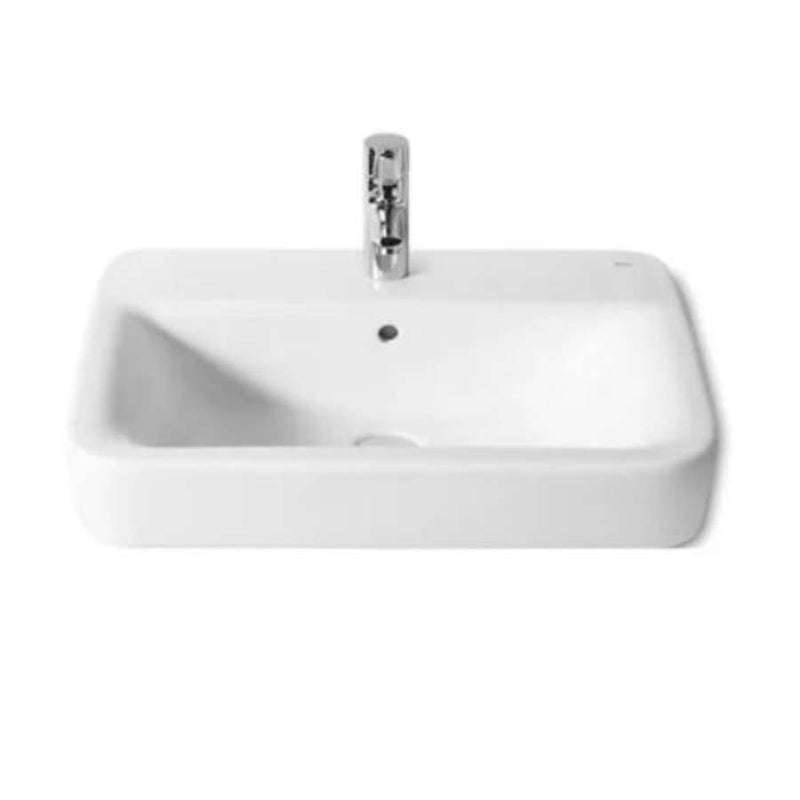 Dama Senso Wall-hung or vanity vitreous china basin 600 x 176mm
