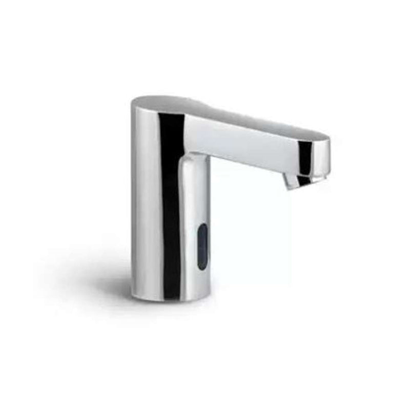Moai electronic monoblock cold water basin mixer in chrome