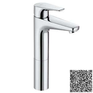 Atlas High-neck and smooth body basin mixer