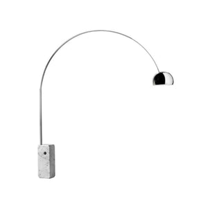 FLOS Arco F0301300 Floor Lamp, Frame White Marble