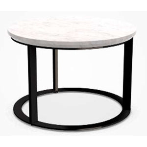 MTR39B_CN, Top Natural Carrara White Marble 0900M, Frame Black Chromed 0178C