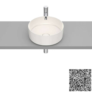 Inspira Over countertop Fineceramic® basin 370 x 370 x 140mm