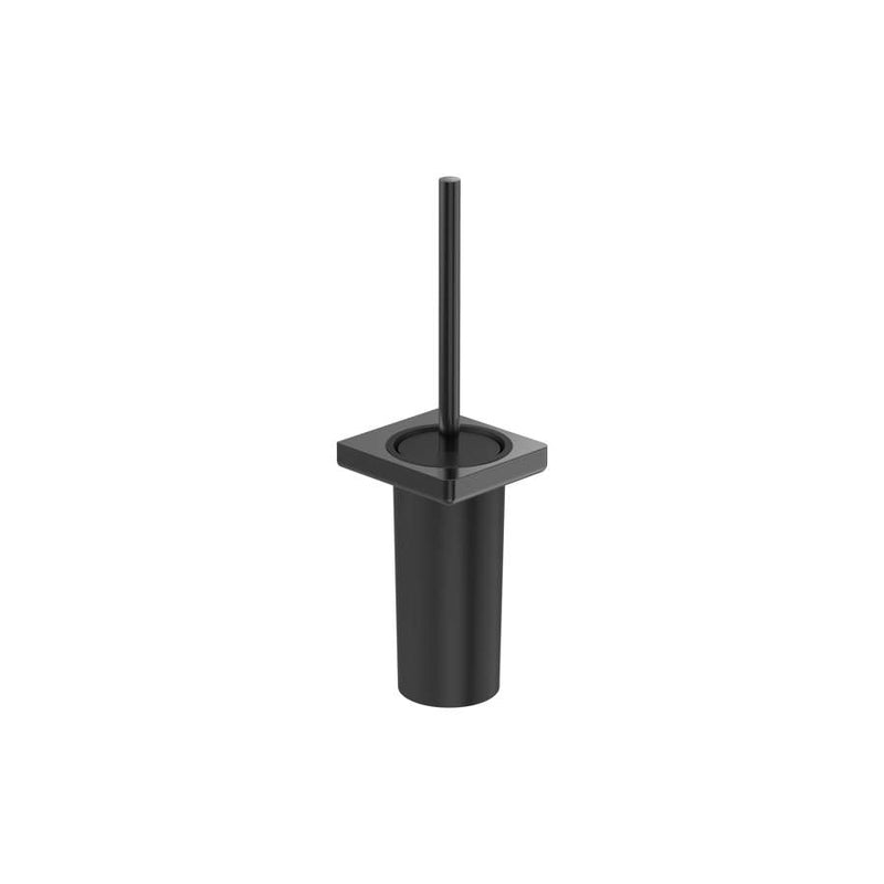 Tempo Wall-mounted Toilet Brush Holder in Brush Titanium Black