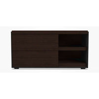 CSF90M, Frame Smoked Oak 0370F & Bronzed Nickel Painted 0174B, Shelf Grey Oak 0378G, Sections Satin Anthracite 9907E
