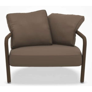 Pochette PE100P, Frame Bronzed Nickel Painted 0174B, Leather Koto 1119280, Armrest Gamma 1226280