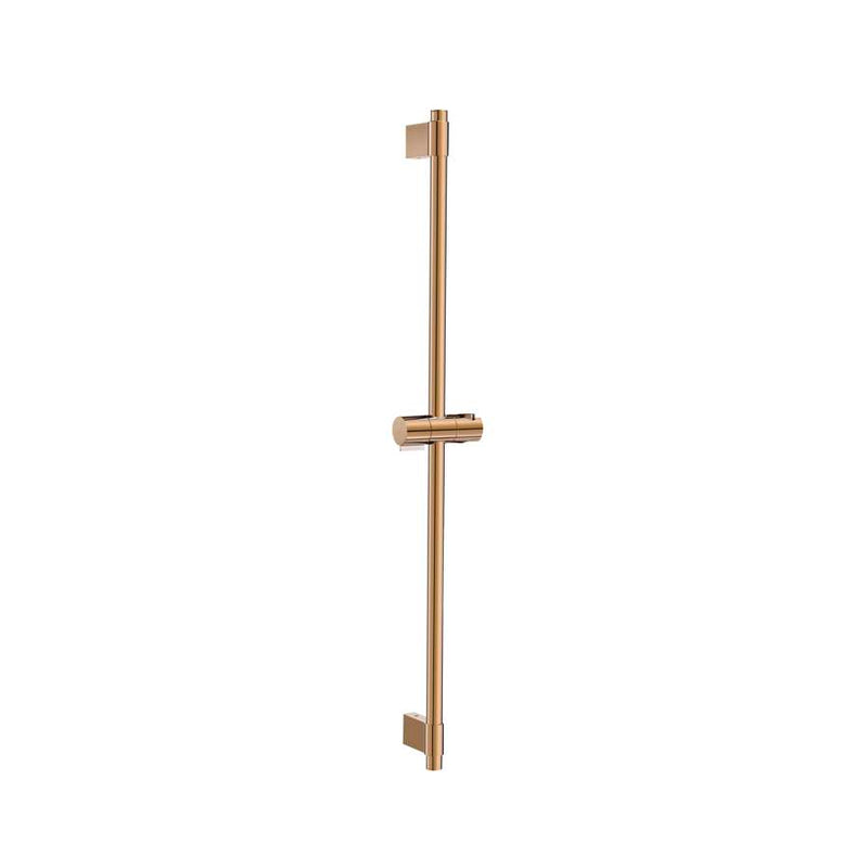 Roca A5B0405RG0 Sensum sliding bar 800mm in rose gold with adjustable bracket