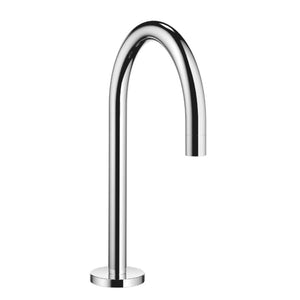 Deck-mounted basin spout without pop-up waste - Chrome