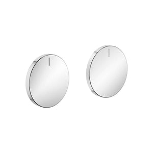 CYO Handle insert set hot & cold - Chrome