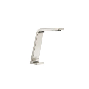 CL.1 Deck-mounted basin spout without pop-up waste - Brushed Platinum