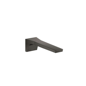 CL.1 Wall-mounted basin spout without pop-up waste - Brushed Dark Platinum