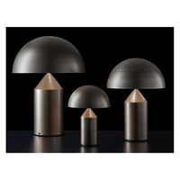 L0238 BR Lighting Table Lamp, Frame Satin Bronze, light source not included, 2 x max 40W (E14)