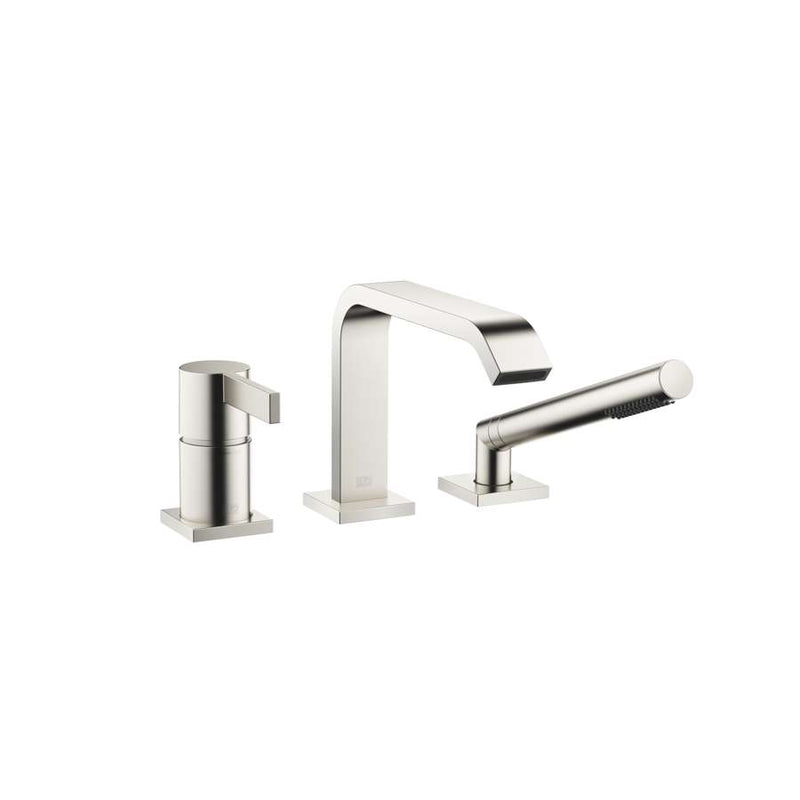 Dornbracht IMO 27412670-06 Deck-mounted Single-lever Bath Mixer w/Handshower Set in Platinum Matt