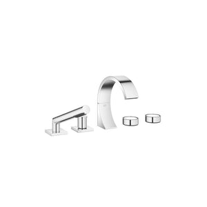 CYO Five-hole bath mixer for bath rim or tile edge installation - Chrome