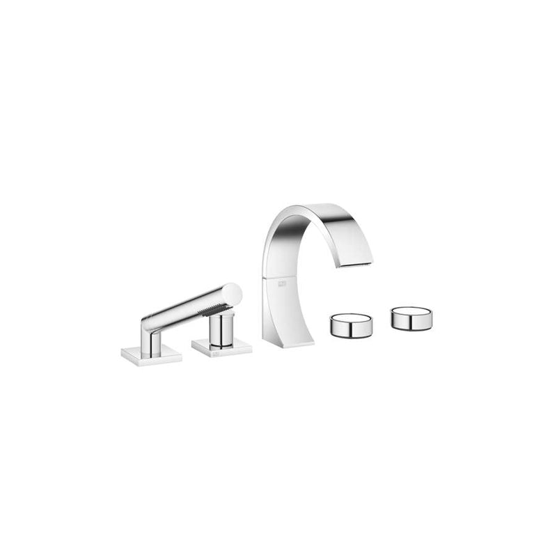 Dornbracht CYO 27523811-00 Five-hole Bath Mixer for Bath Rim or Tile Edge Installation in Polished Chrome