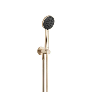 Hand shower set with integrated shower holder - Brushed Champagne (22kt Gold)