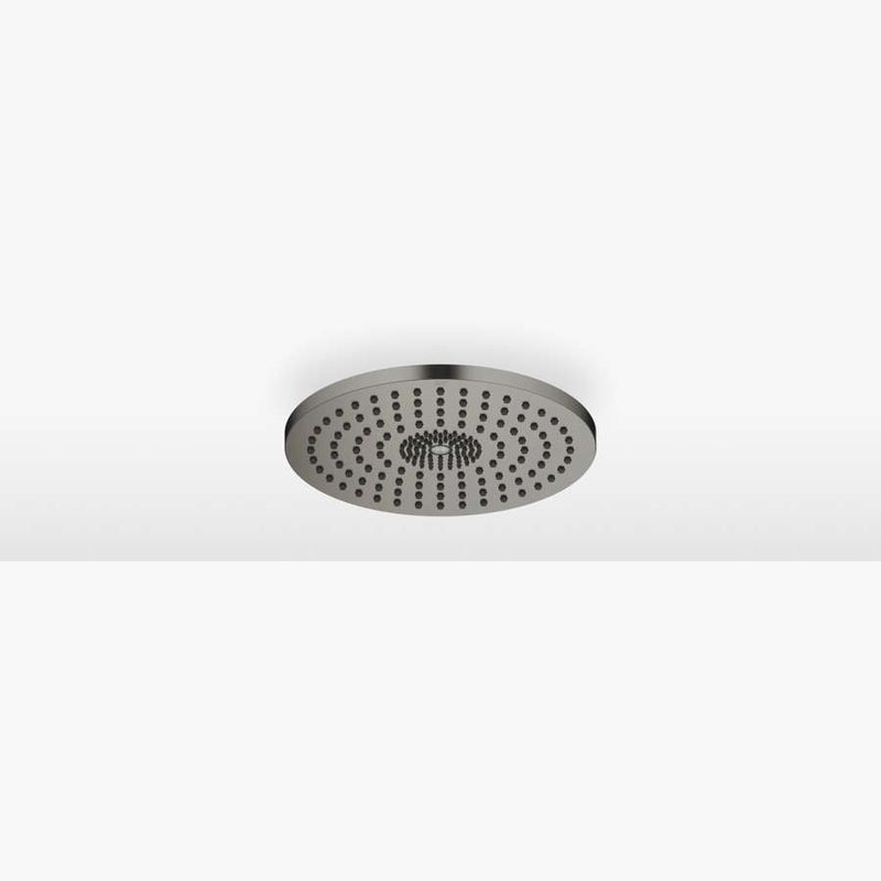 Dornbracht 28032970-99 Rain shower for ceiling fixing with light - Dark Platinum matt