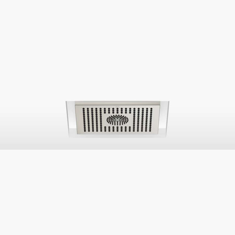Dornbracht 28044980-06 Rain shower for ceiling installation with light - platinum matt