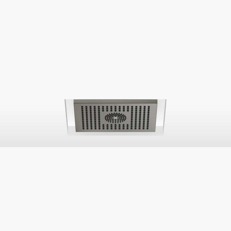 Dornbracht 28044980-99 Rain shower for ceiling installation with light - Dark Platinum matt