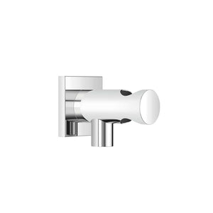 Wall elbow with integrated shower holder - Chrome