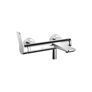 LISS? Single-lever bath mixer for wall mounting without shower set - Chrome