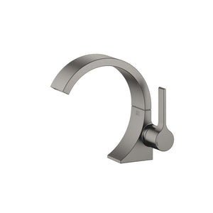CYO Single-lever basin mixer with pop-up waste - Brushed Dark Platinum