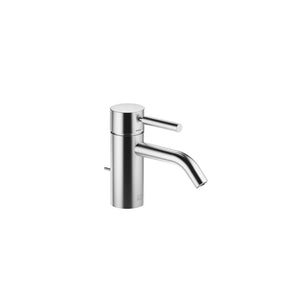 META Single-lever basin mixer with pop-up waste - Brushed Chrome