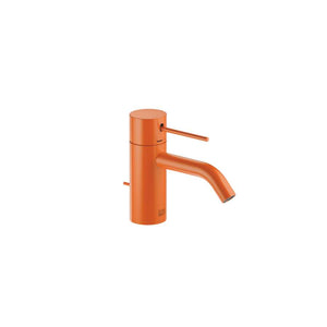 META META SLIM Single-lever basin mixer with pop-up waste - Orange