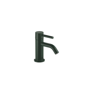 META Single-lever basin mixer without pop-up waste - Dark Green
