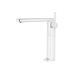 LULU Deck-mounted Single-lever Basin Mixer - Chrome