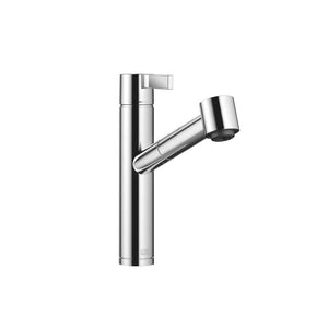 ENO Single-level mixer pull=out with spray function - Polished Chrome