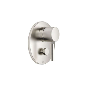 Concealed single-lever mixer with diverter - Brushed Platinum