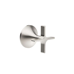 VAIA Wall valve clockwise closing 1/2" - Brushed Platinum