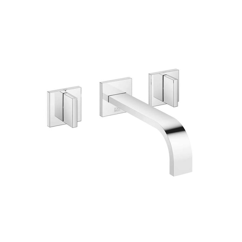 Dornbracht MEM 36712782-00 Wall-mounted Twin Handle Basin Mixer Trim Part in Polished Chrome