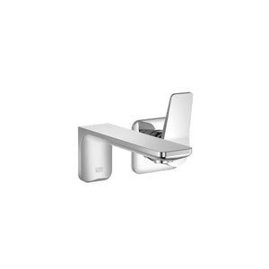 LISS? Wall-mounted single-lever basin mixer without pop-up waste - Chrome