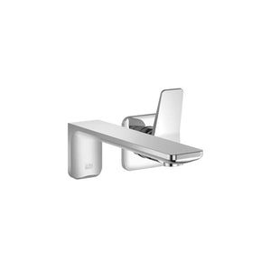 LISS? Wall-mounted single-lever basin mixer without pop-up waste - Chrome