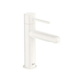 Roca A5A323FP30 NU Basin mixer smooth body with Pin handle. S-SIZE. Finish in P3 - Glossy White.
