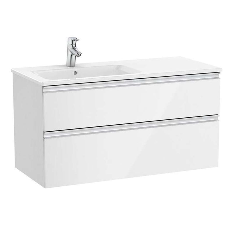 Roca A857402806 Gap base unit 2 drawers (left side basin) 1000mm color: white