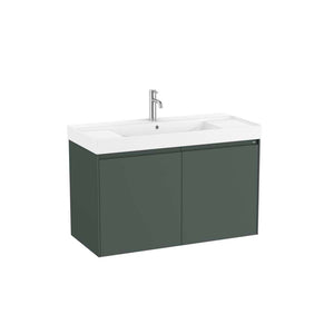 Roca A857768513 ONA unik furniture with 2 doors matt green 1000mm