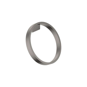 CYO Towel ring round - Brushed Dark Platinum