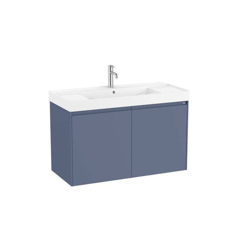 Roca A857768504 ONA unik furniture with 2 doors matt blue 1000mm