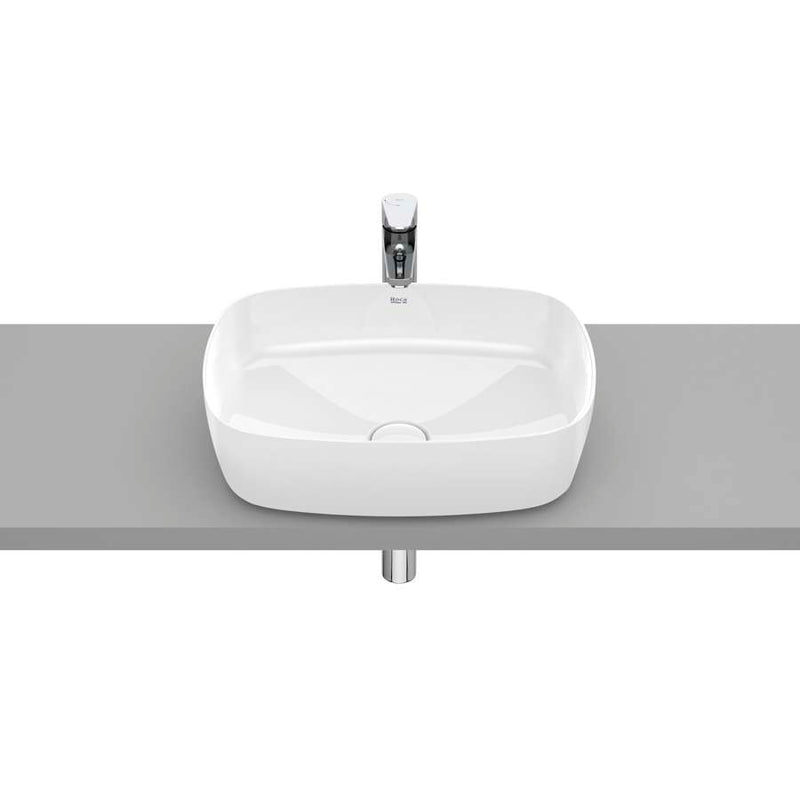 Roca A327500000 Inspira soft over counter fineceramic basin size: 500 x 370 x 140 mm  color: white