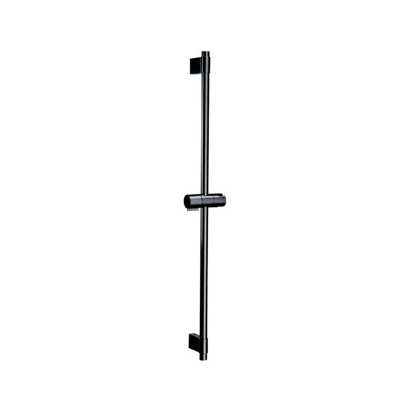 Roca A5B0405CN0 sliding bar 800mm in titanium black with adjustable bracket