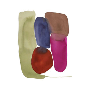 Paper Collective 50 284 Blemish 02 By Berit Mogensen Lopez with white aluminium frame Acoustic Framed Art Panel 860 x 1200 x 50 mm