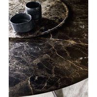 LXA1BR, Top Grey Oak 0378G and Glossy Emperador Marble 0183E, Frame Graphite Painted 0252G