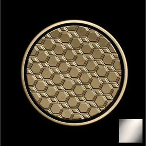 CYO XS-080876 Handle Insert with Textured Diamond in Platinum Matt