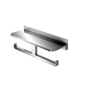 LIMBONSAI 9798111CM Double paper holder w/Cover 300 mm in Chrome