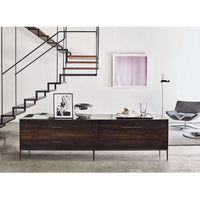 EU15CS, Frame Pewter Painted 0259V, Compartment Satin Desert 4516E, Doors Bronze Mirror 0830B, External Frame Bronze Acrylic Resin 0797B, Internal Frame Black Chrome Acrylic Resin 0793N, With 2pc of Shelf EU45R Smoky Glass 0129F