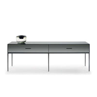 EU15CS, Frame Pewter Painted 0259V, Compartment Satin Desert 4516E, Doors Bronze Mirror 0830B, External Frame Bronze Acrylic Resin 0797B, Internal Frame Black Chrome Acrylic Resin 0793N, With 2pc of Shelf EU45R Smoky Glass 0129F